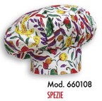 CAPPELLO CUOCO COLORATO IN COTONE