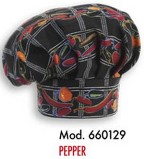 CAPPELLO CUOCO COLORATO IN COTONE