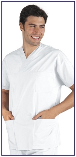 CASACCA MEDICO COLLO A V UNISEX